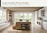 design 3d laundry room interior rendering